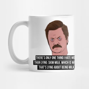 Ron Swanson - Skim Milk Mug